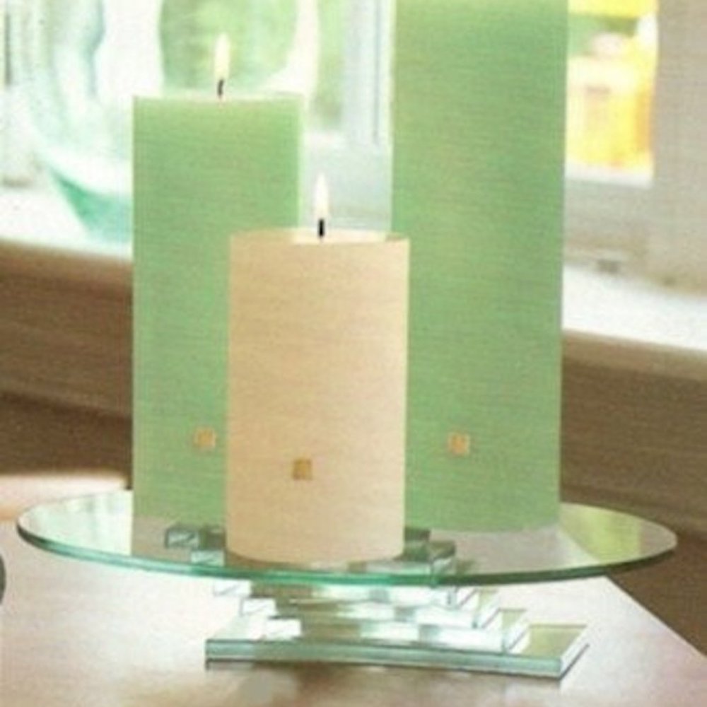 PartyLite Stratus 3 Wick Candle Holder Centerpiece Retired